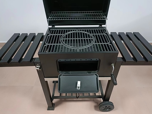 Di động CSA 24 inch Nướng than BBQ Cắm trại Bbq Grill