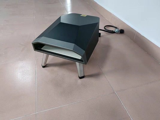 Lò nướng bánh pizza chạy bằng gas 400mm Ngoài trời di động màu đỏ CSA Mini Lò nướng bánh pizza