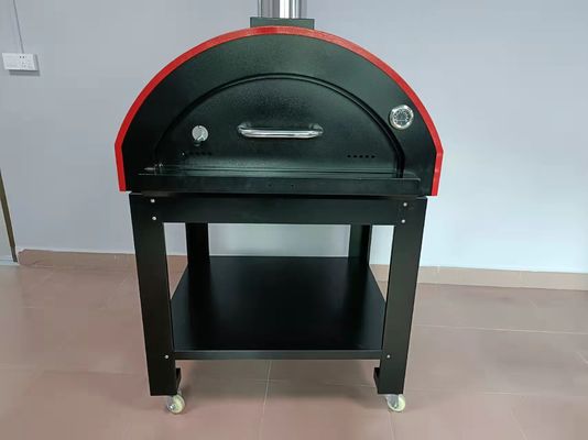 Lò nướng bánh pizza bằng gỗ di động 950mm Lò nướng bằng thép không gỉ 201S