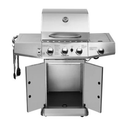 OEM Gas BBQ Grill 4 Phanh nướng gas có phanh