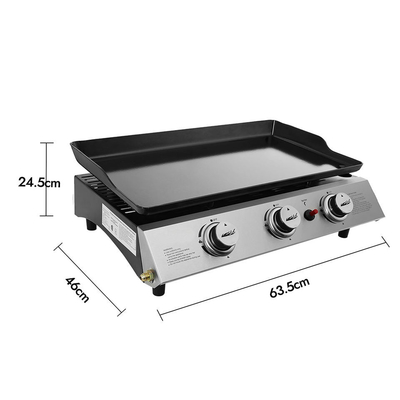 Tốt cho sức khỏe CT 201 CSA Vỉ nướng BBQ Teppanyaki Bbq để cắm trại