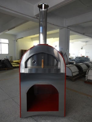 Lò nướng bánh pizza bằng gỗ thép không gỉ 840mm Lò nướng bằng gỗ thép 201ss