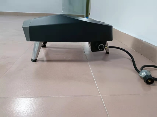 Lò nướng bánh pizza chạy bằng gas 400mm Ngoài trời di động màu đỏ CSA Mini Lò nướng bánh pizza