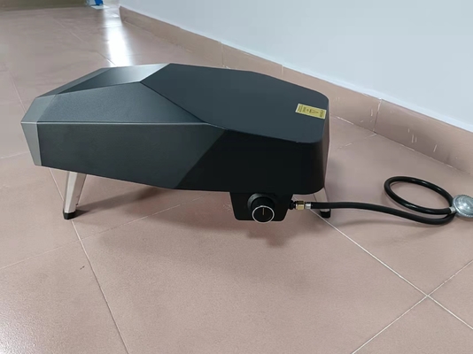 Lò nướng bánh pizza chạy bằng gas 400mm Ngoài trời di động màu đỏ CSA Mini Lò nướng bánh pizza