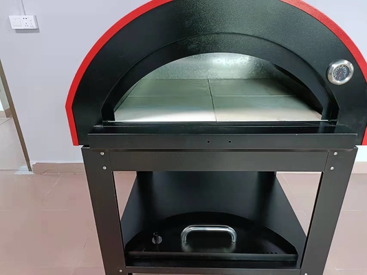 10 phút thép không gỉ Lò nướng bánh pizza bằng gỗ nung ngoài trời Lò nướng bánh pizza không gỉ ngoài trời
