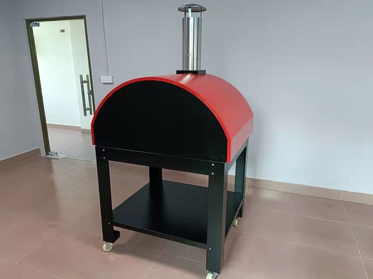 CSA Di động bằng thép không gỉ Lò nướng Pizza bằng gỗ Dễ dàng di chuyển
