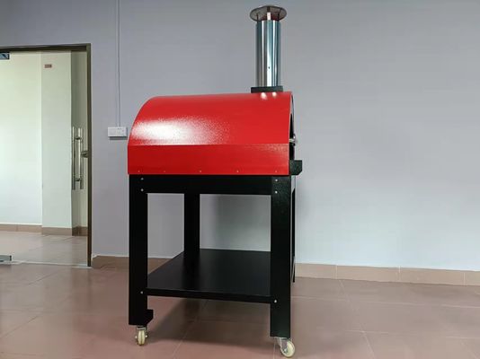 CSA Di động bằng thép không gỉ Lò nướng Pizza bằng gỗ Dễ dàng di chuyển