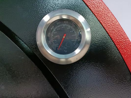 410C CSA Lò nướng bằng gỗ bằng thép ngoài trời Bếp gỗ ngoài trời với lò nướng bánh pizza