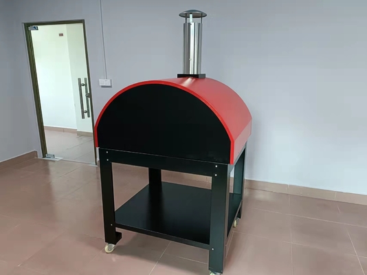 Lò nướng bánh pizza bằng gỗ bằng thép không gỉ AGA Lò nướng bằng gỗ bằng gỗ