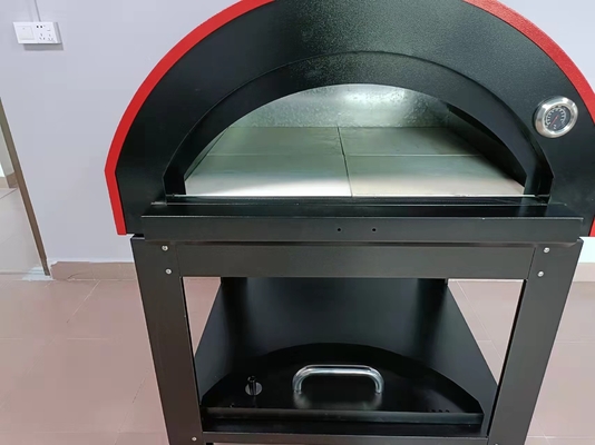 Lò nướng bánh pizza bằng gỗ bằng thép không gỉ AGA Lò nướng bằng gỗ bằng gỗ