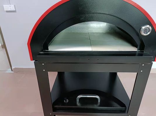 Lò nướng bánh pizza bằng gỗ di động 950mm Lò nướng bằng thép không gỉ 201S
