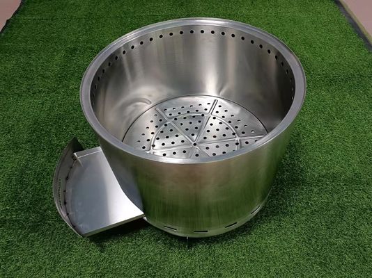 11kgs Hố chữa cháy di động 304 Hố chữa cháy ngoài trời bằng thép không gỉ