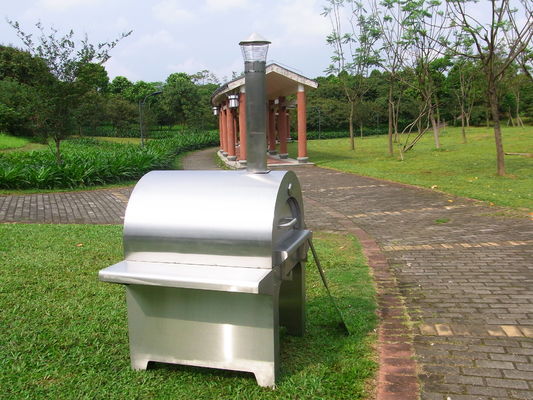 750mm Thép không gỉ Lò nướng Pizza bằng thép không gỉ Thìa thép không gỉ Lò nướng bằng gỗ