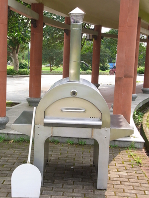 720mm AGA Lò nướng bánh pizza bằng thép không gỉ AGA CSA Lò nướng bằng gỗ