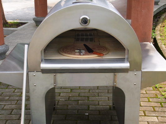 720mm AGA Lò nướng bánh pizza bằng thép không gỉ AGA CSA Lò nướng bằng gỗ